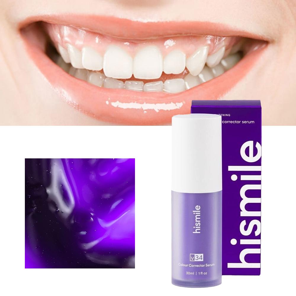 Teeth Whitening Foam - Pasta Gigi Pemutih Hismile V34 Brightening