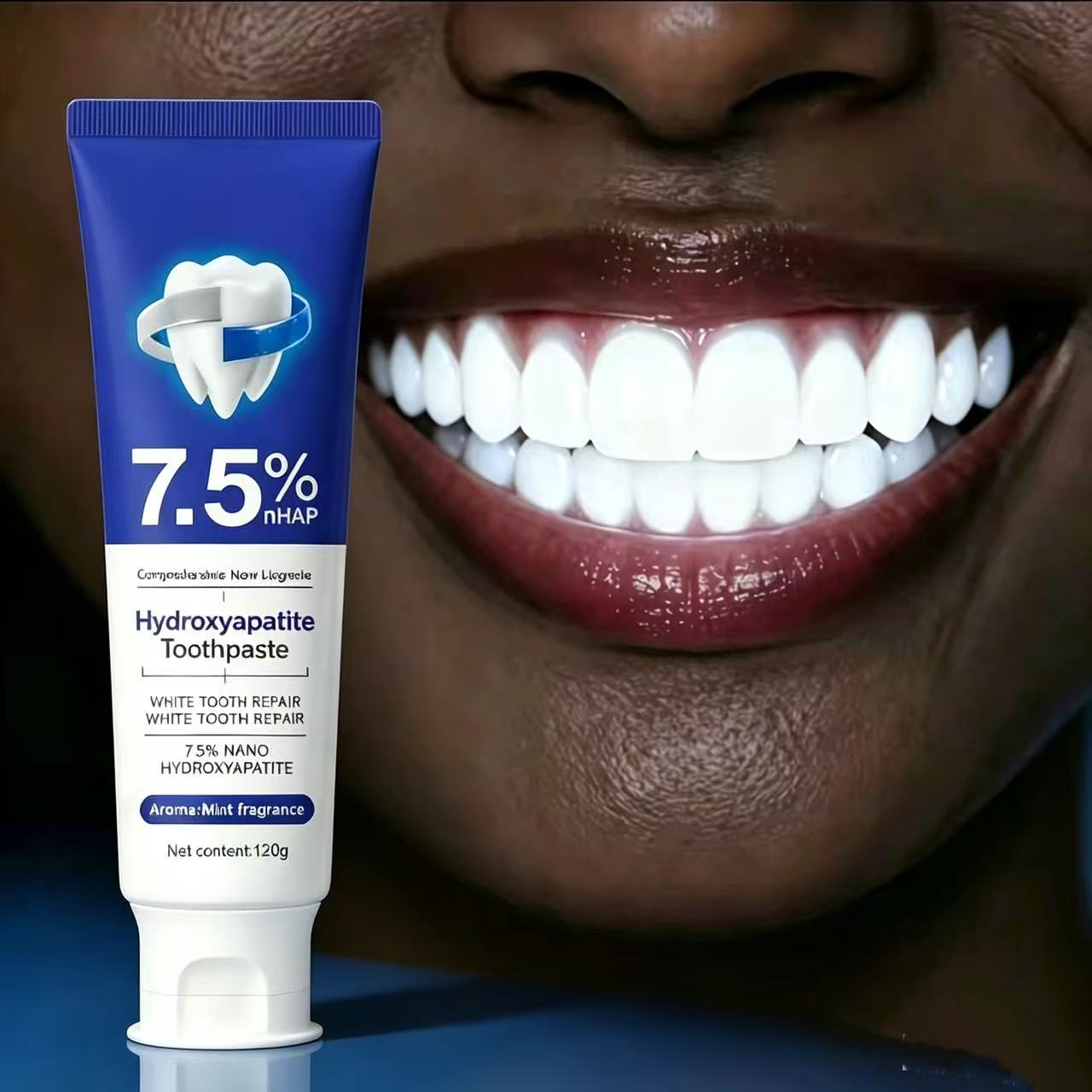 Hydroxyapatite Toothpaste - Pasta Gigi Nano Hidroksiapatit 7.5% Penghilang
