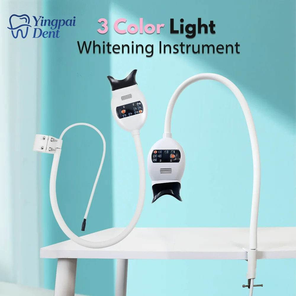 Teeth Whitening With Light - Lampu Pemutih Gigi LED 3 Warna