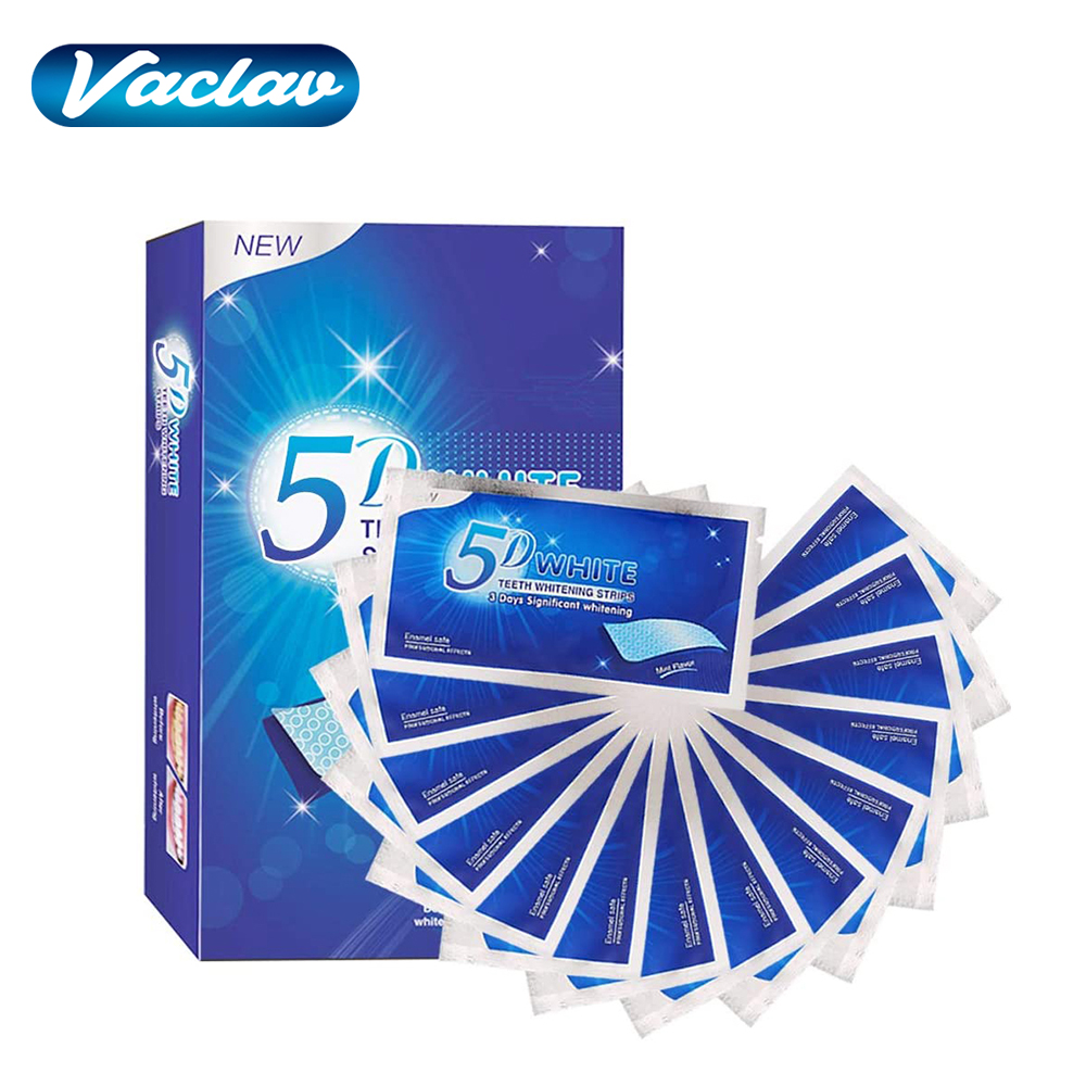 Teeth Whitening Foam - Strip Pemutih Gigi 5D Gel Pemutih