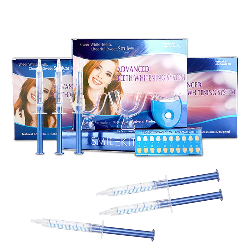 Penggunaan rumahan kit pemutih - Teeth Whitening Kit At Home ulasan dan harga
