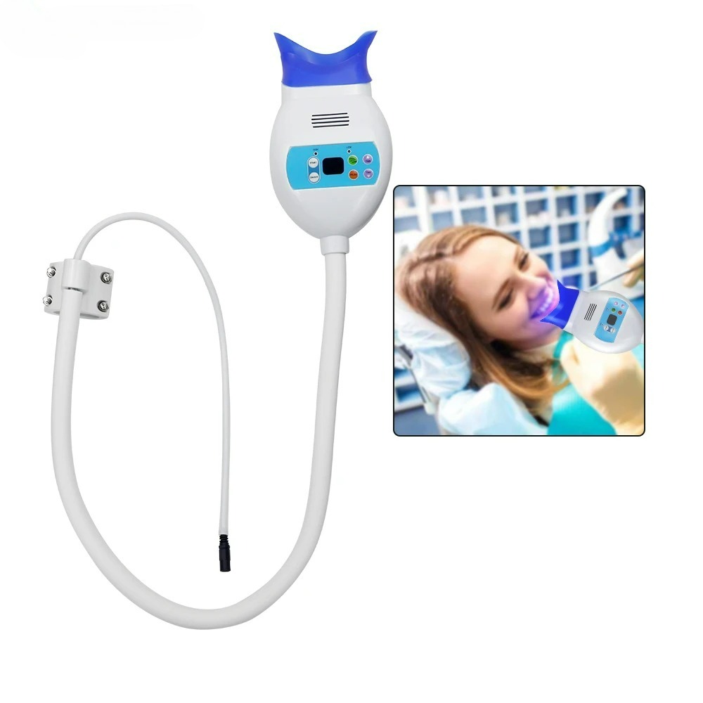 Mesin Pemutih Gigi Desktop Den - Teeth Whitening With Light ulasan dan harga