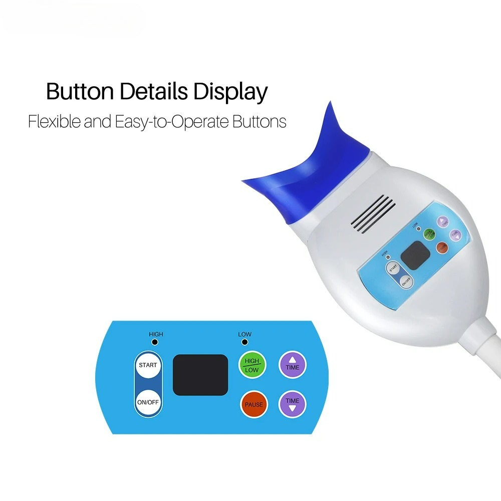 Mesin Pemutih Gigi Desktop Den - Teeth Whitening With Light ulasan dan harga