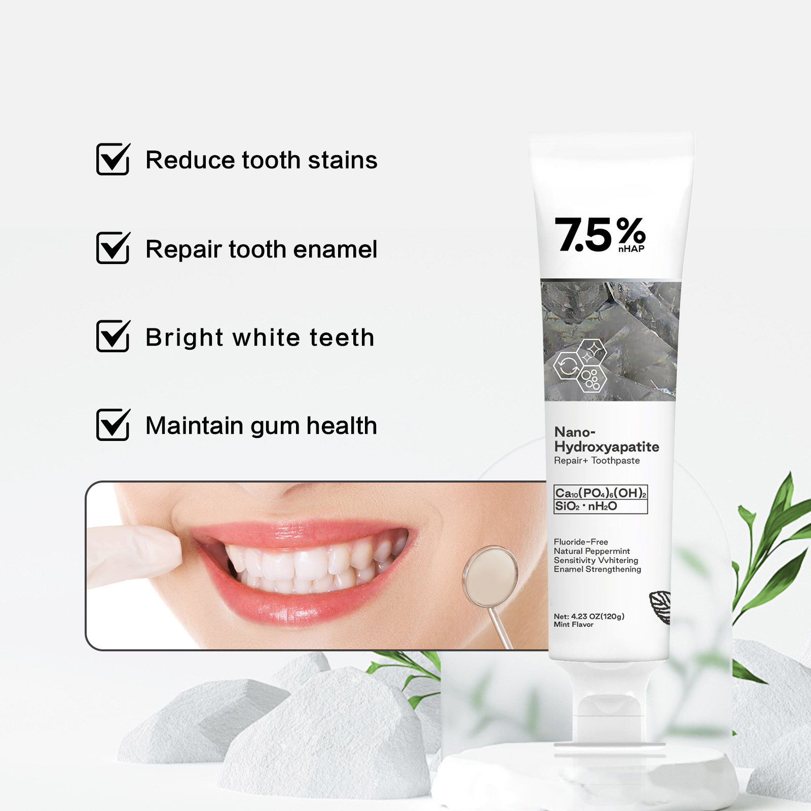 Pasta Gigi Nano Hidroksiapatit - Hydroxyapatite Toothpaste ulasan dan harga