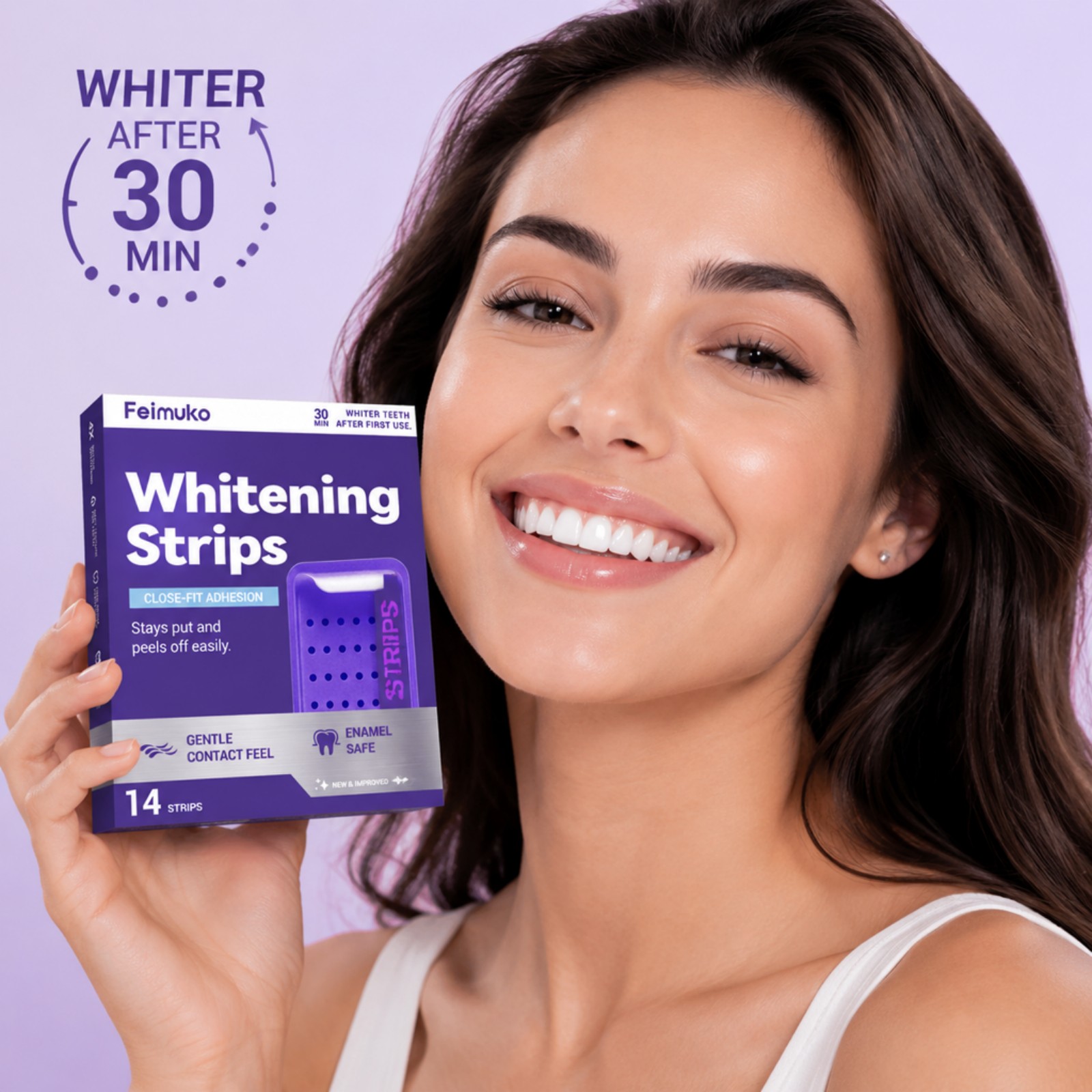 7pcs Strip Pemutih Gigi Premiu - Teeth Whitening Kit At Home ulasan dan harga