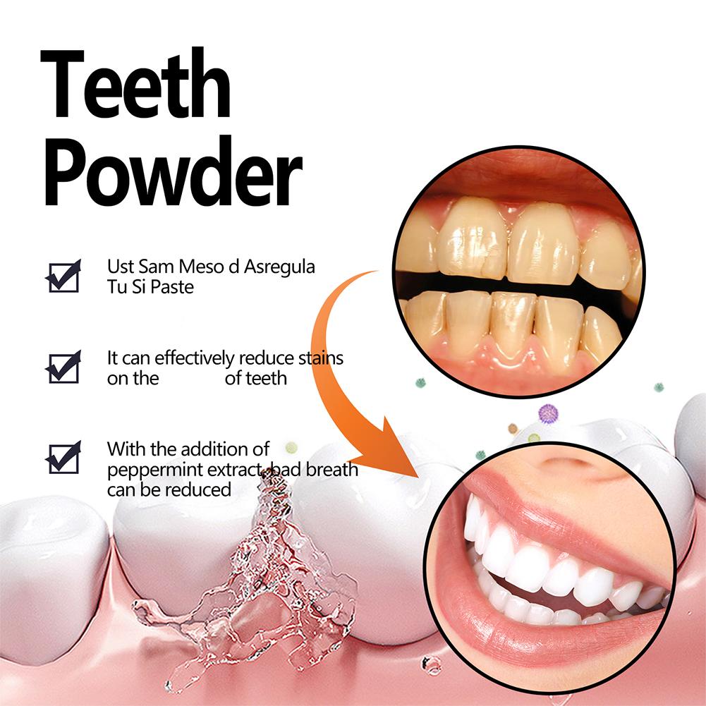 Bubuk Pemutih Gigi, Pemutih Al - Teeth Whitening Powder ulasan dan harga
