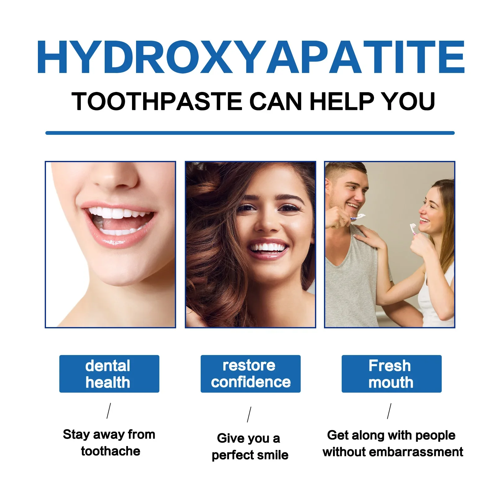 Kit Pasta Gigi & Pena Pemutih  - Hydroxyapatite Toothpaste ulasan dan harga