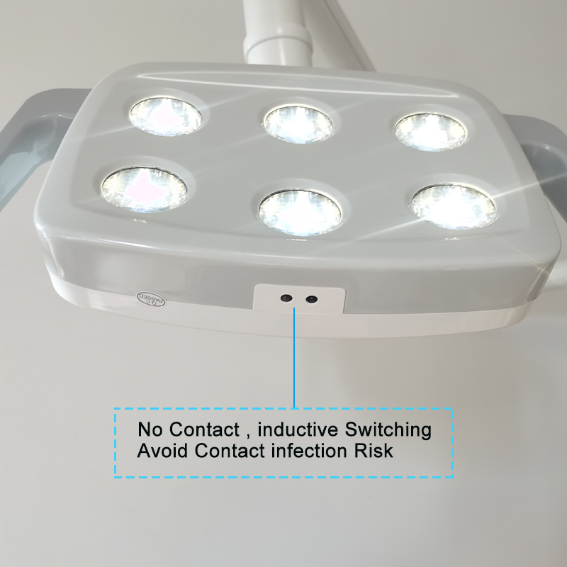 Lampu LED Dental 6LED, lampu m - Teeth Whitening With Light ulasan dan harga