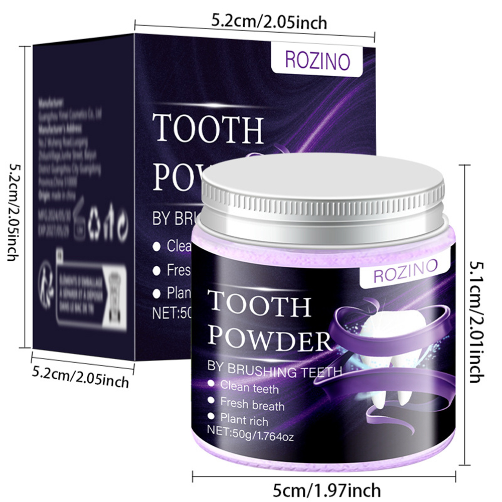 Bubuk Gigi Putih Ungu Menghila - Teeth Whitening For Photos ulasan dan harga
